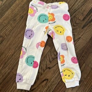 5T Smiley World Multi-Color Smile Face Sweatpants